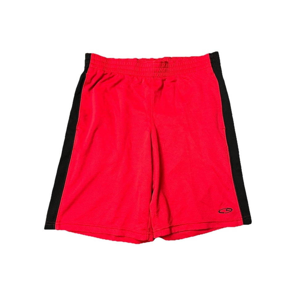 Champion Athletic Shorts Men's Small 30W 8.5" Black Red Running Basketball Gym‎